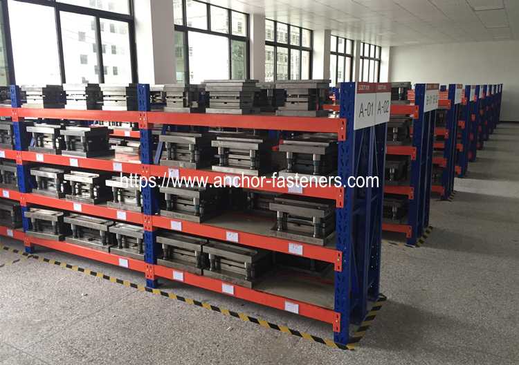 wedge anchor clip sheet metal Progressive stamping die storage