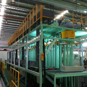 Automatic Gantry Type Vertical Rack Electro Plating Production Line