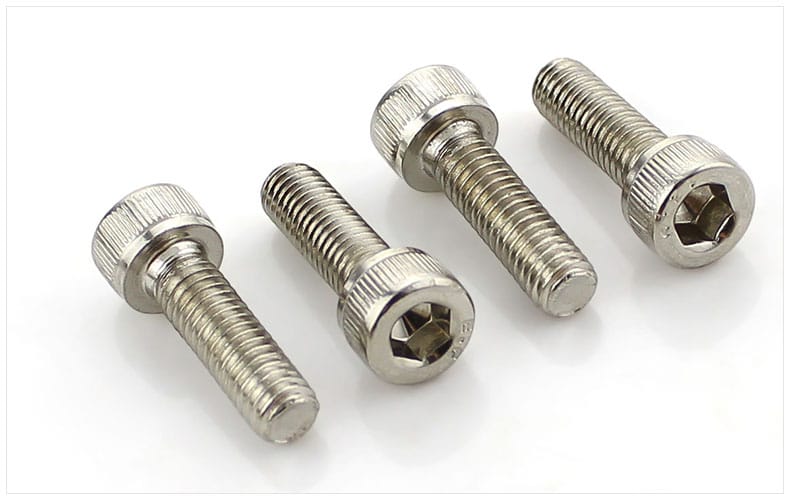 finished Mild steel stainless steel socket hex screws