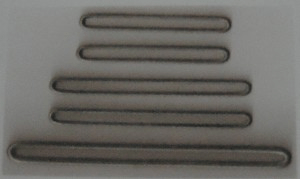 Long oval buckle made by buckle wire forming production machine