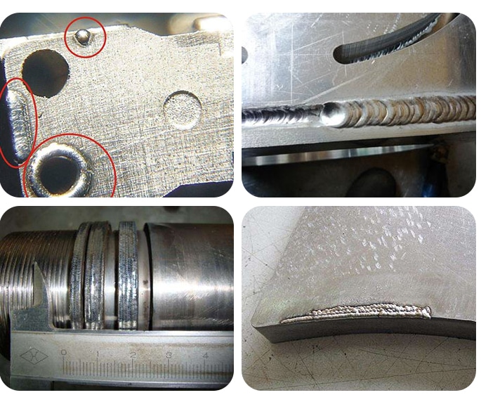 Tool repaired by AMY-M Mold die tooling laser welding repair machine