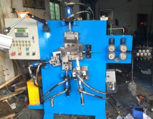 U hook nail wire parts forming production machine