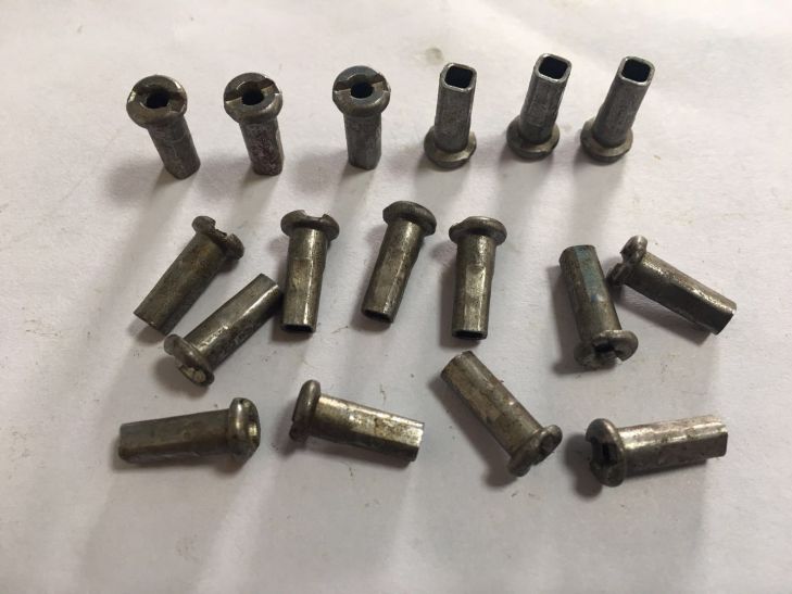 Sample of Wheel hub connect rivet nut making machine